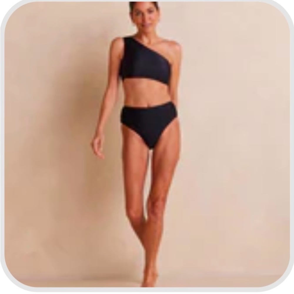 Summersalt New, Women's Ruched High Leg, High Waist Bottom-Size 8